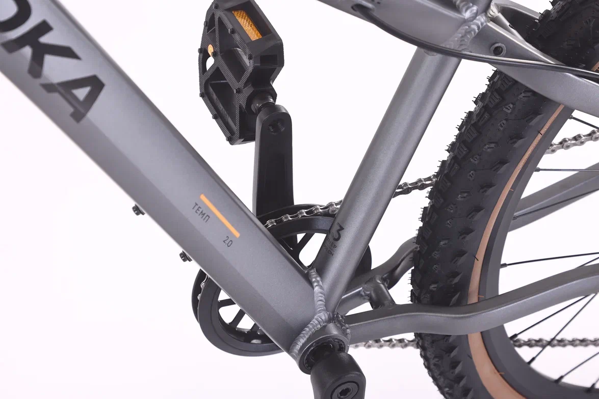 картинка Велосипед Doka Темп 26" 2.0 (серый) 2026 | велосалон Драйв г. Липецк