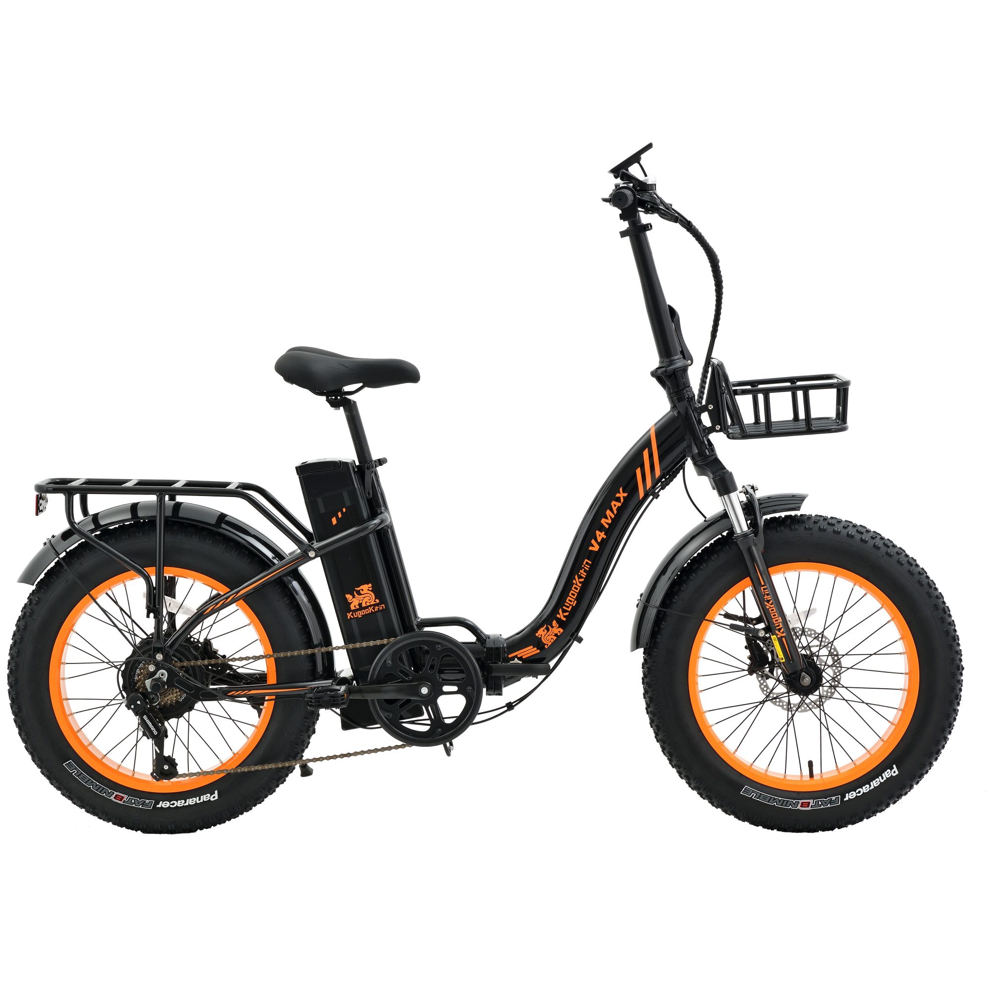 картинка Электровелосипед Kugoo V4 Max (черный) 2025 | велосалон Драйв г. Липецк